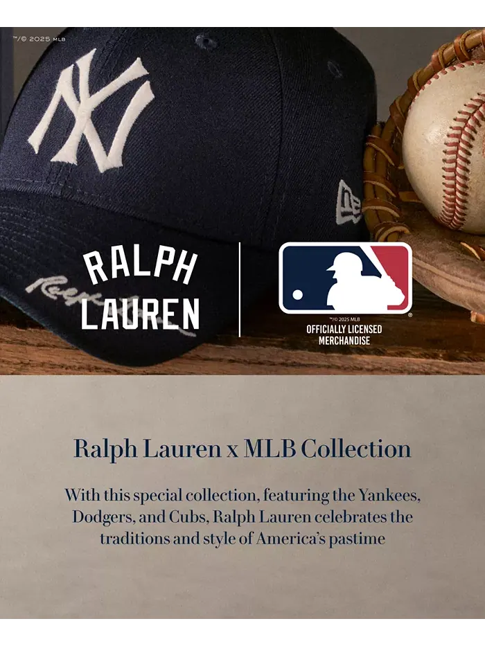 Унисекс-куртка Yankees из сатина Polo Ralph Lauren — изображение 7 из 9, темно-синий