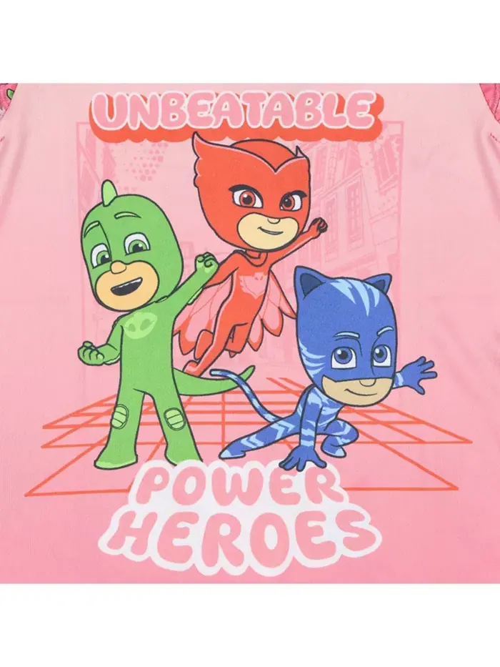 Пижамный комплект для девочек Toddler Girls Gekko Catboy Power Heroes из 2 предметов PJ Masks — изображение 3 из 3, нет цвета