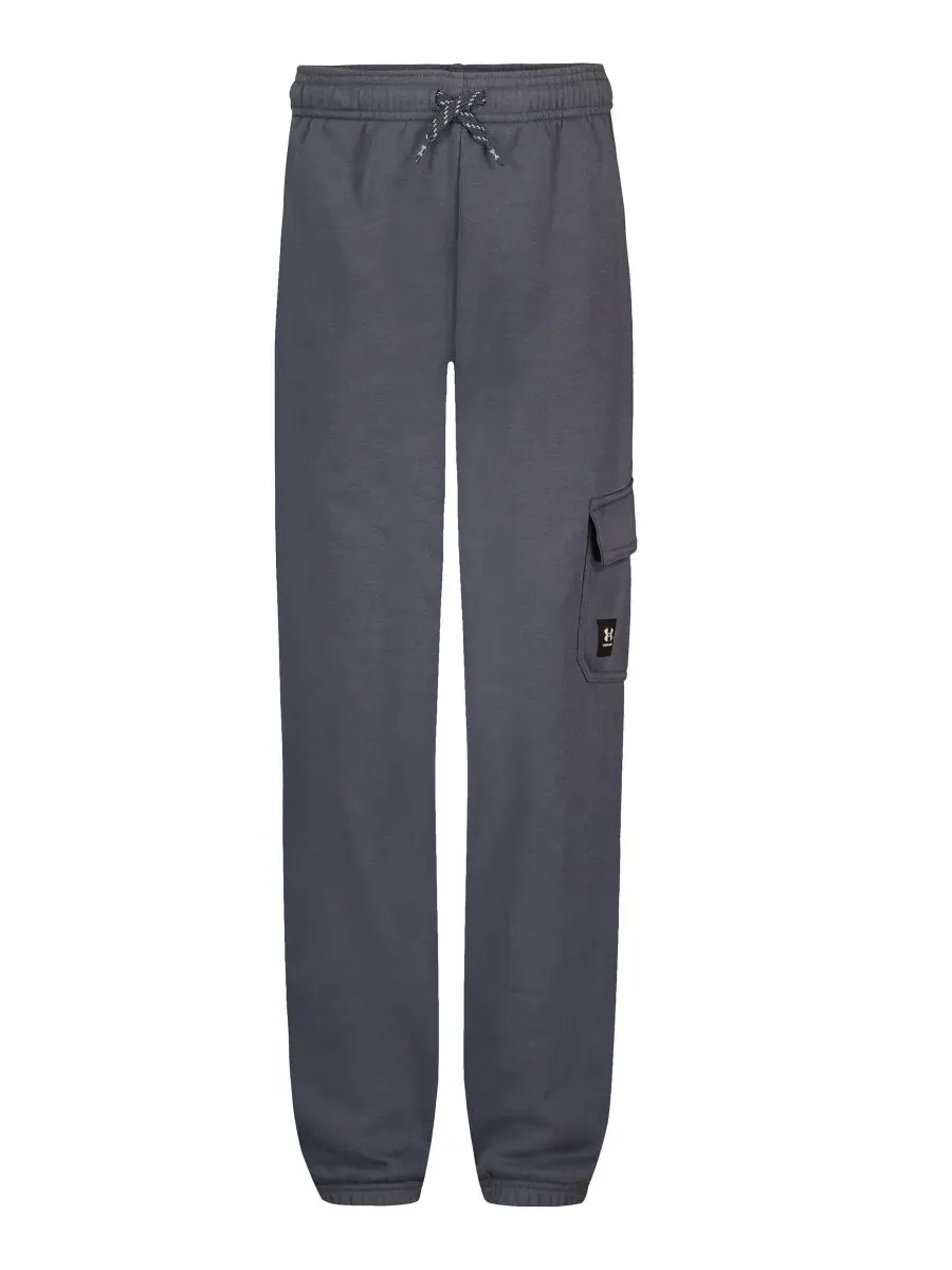 Детские карго-джоггеры Downpour Gray Under Armour — изображение 5 из 10, серый