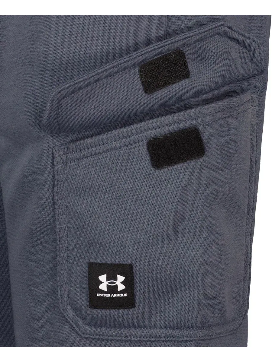 Детские карго-джоггеры Downpour Gray Under Armour — изображение 9 из 10, серый