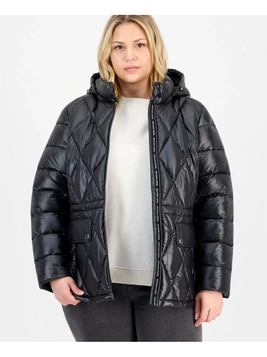 Пуховик с капюшоном Michael Kors