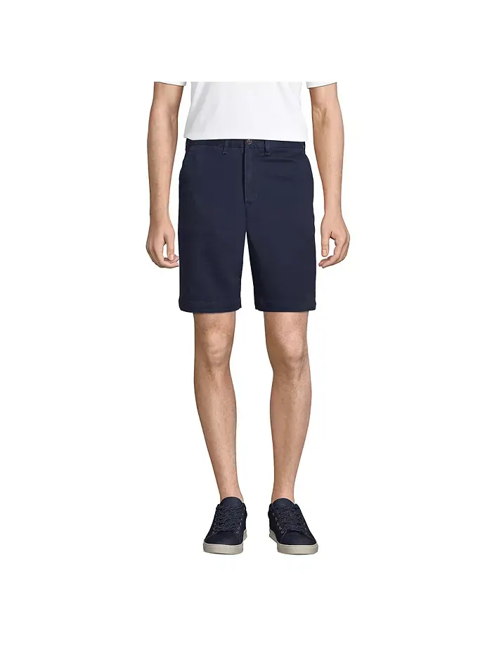 Шорты-чинос Comfort First Knockabout с удобной талией, длина 9", размеры Big & Tall Lands' End