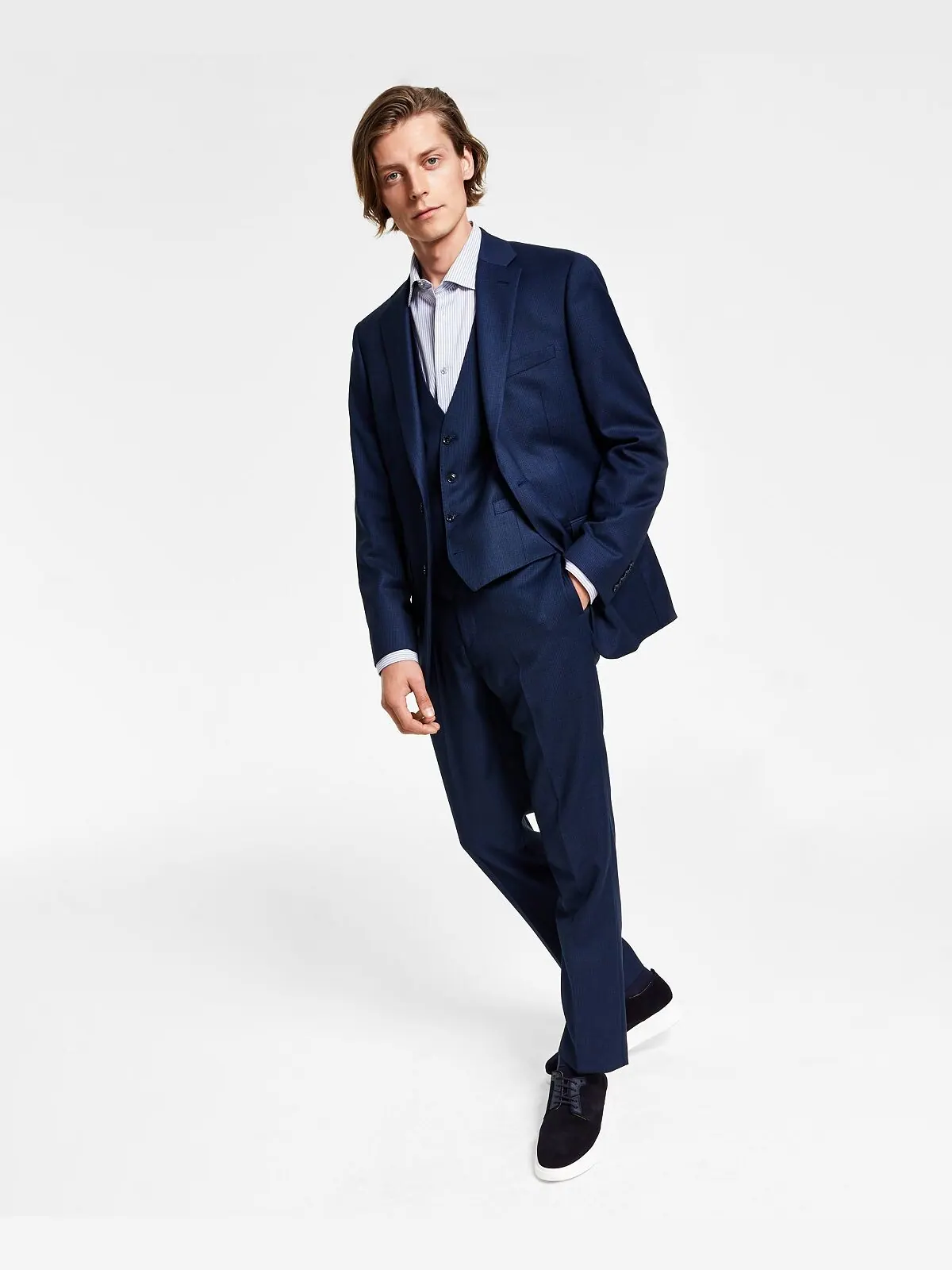 Мужской костюм x-fit slim-fit stretch Calvin Klein