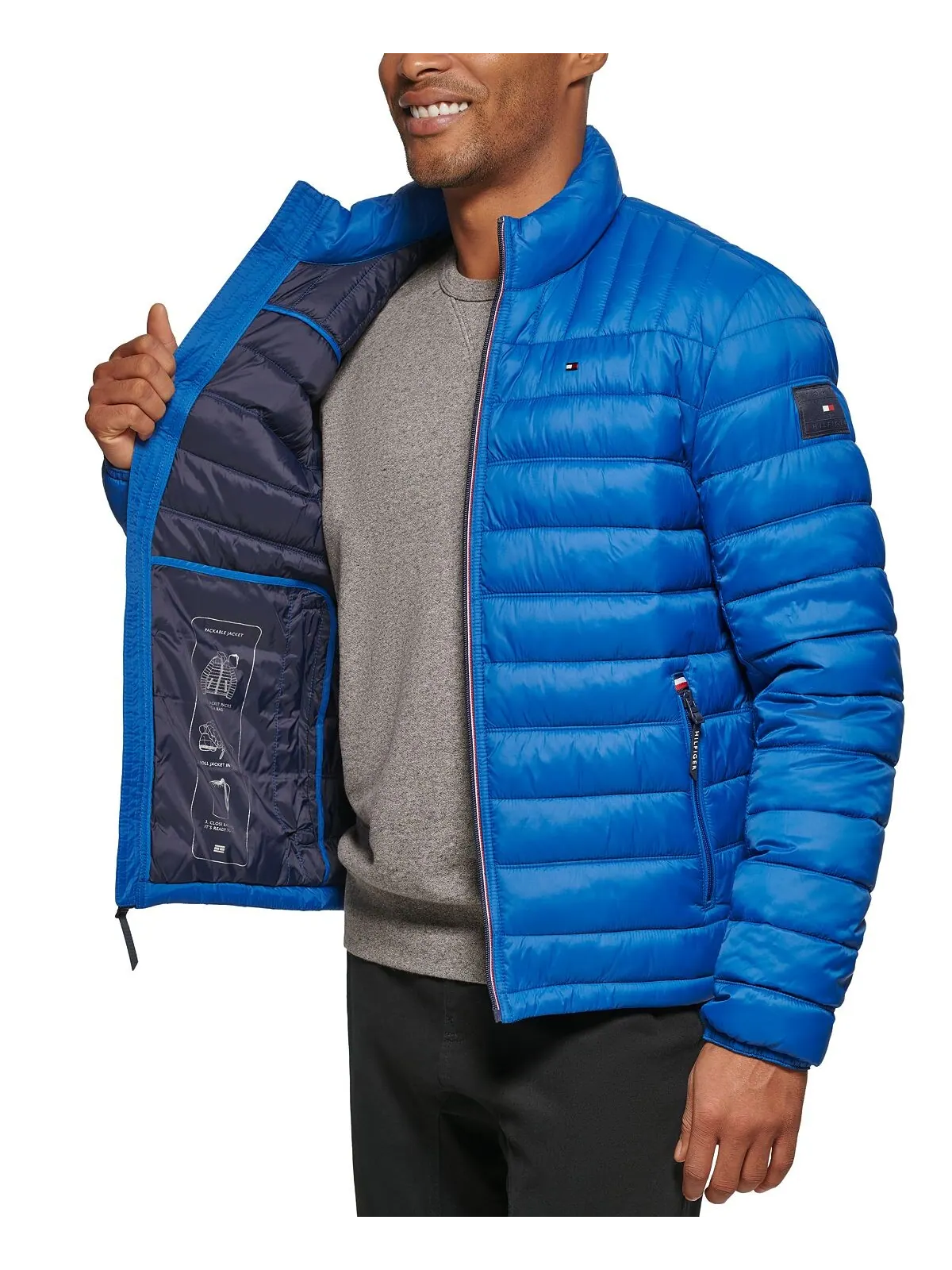 Куртка Tommy Hilfiger Packable Quilted Puffer — изображение 8 из 13
