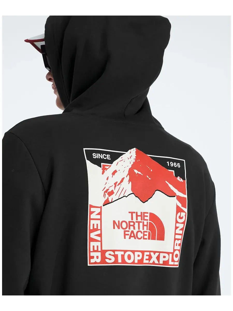 Мужская толстовка с длинными рукавами Mountain Scape The North Face — изображение 2 из 3, черный