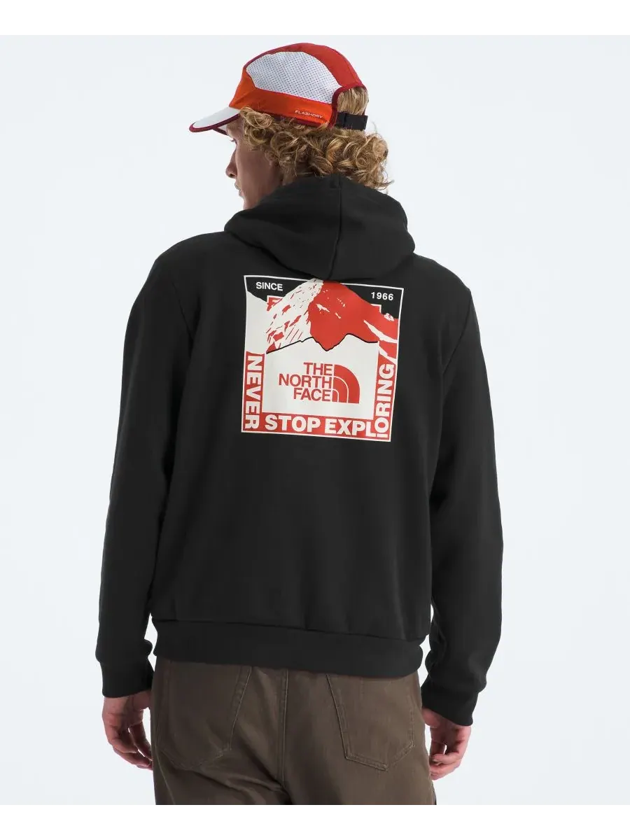 Мужская толстовка с длинными рукавами Mountain Scape The North Face — изображение 3 из 3, черный