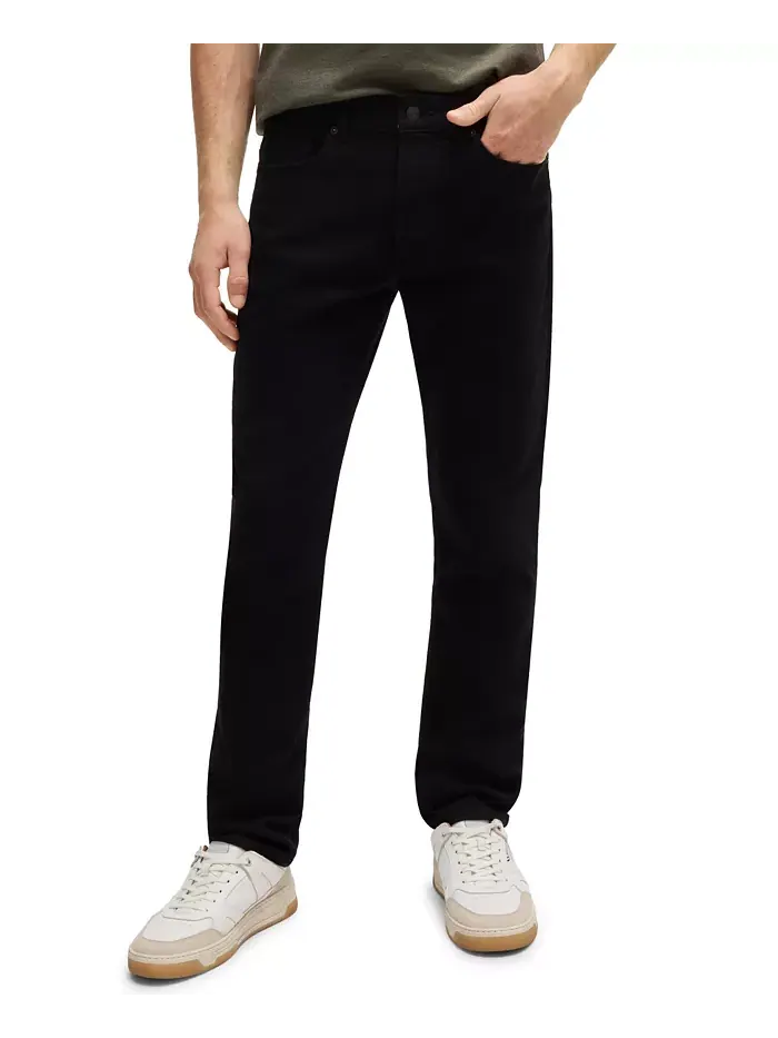 Мужские джинсы Comfort-Stretch Slim-Fit Hugo Boss