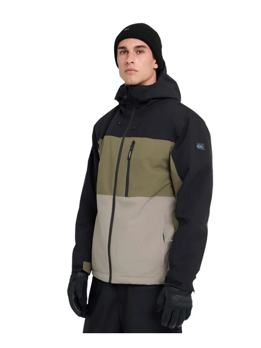 Мужская куртка с длинными рукавами и застежкой-молнией Quiksilver — изображение 2 из 10, черный