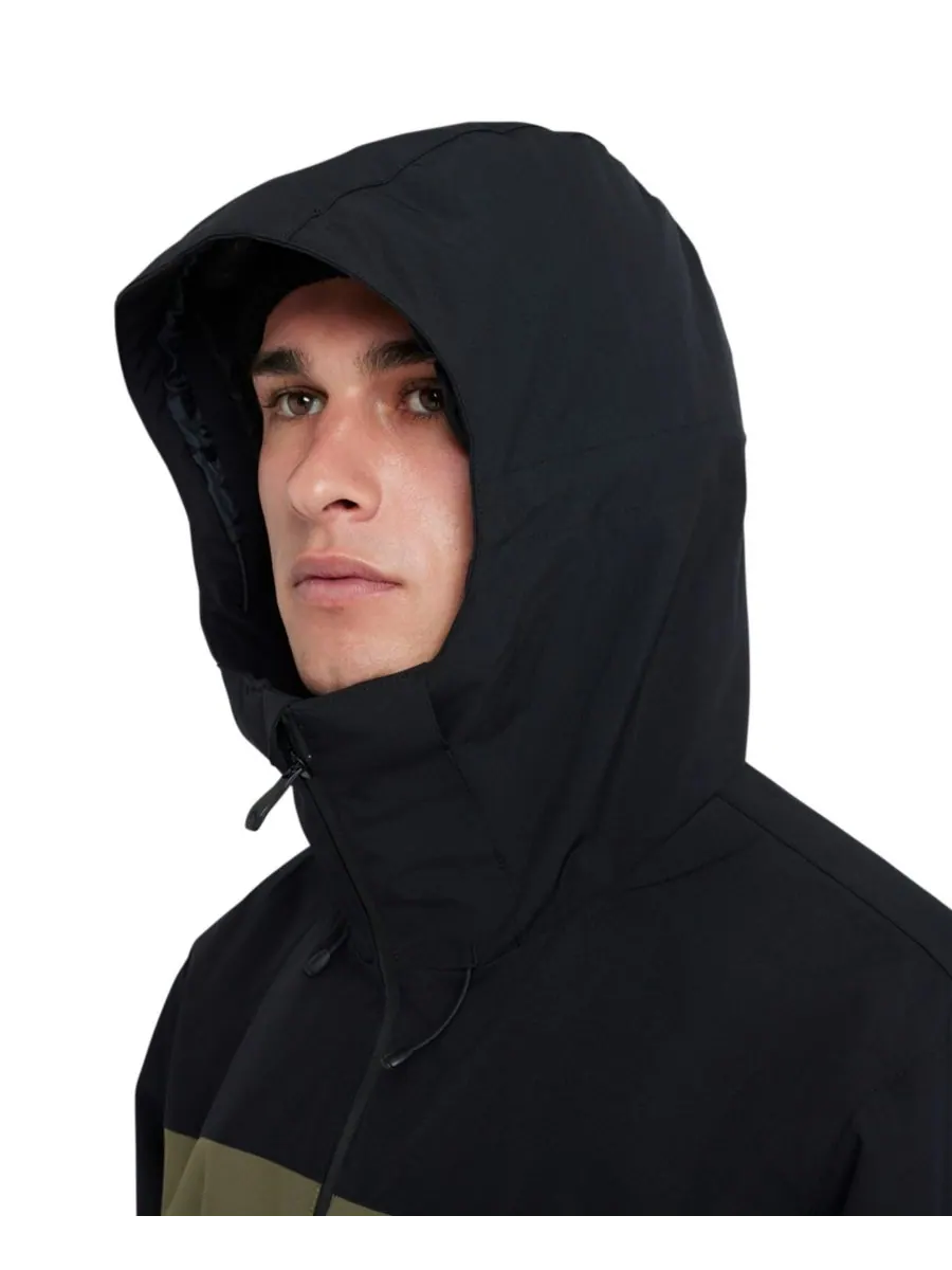 Мужская куртка с длинными рукавами и застежкой-молнией Quiksilver — изображение 3 из 10, черный