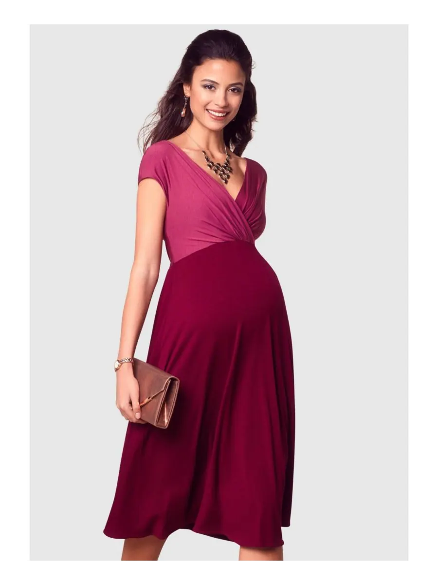Платье для беременных Tiffany Rose Alessandra Tiffany Rose Maternity — красный
