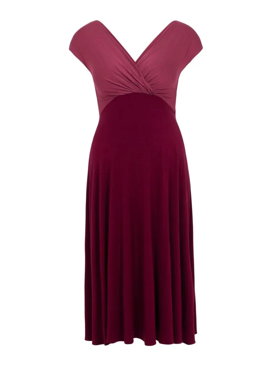 Платье для беременных Tiffany Rose Alessandra Tiffany Rose Maternity — изображение 2 из 8, красный