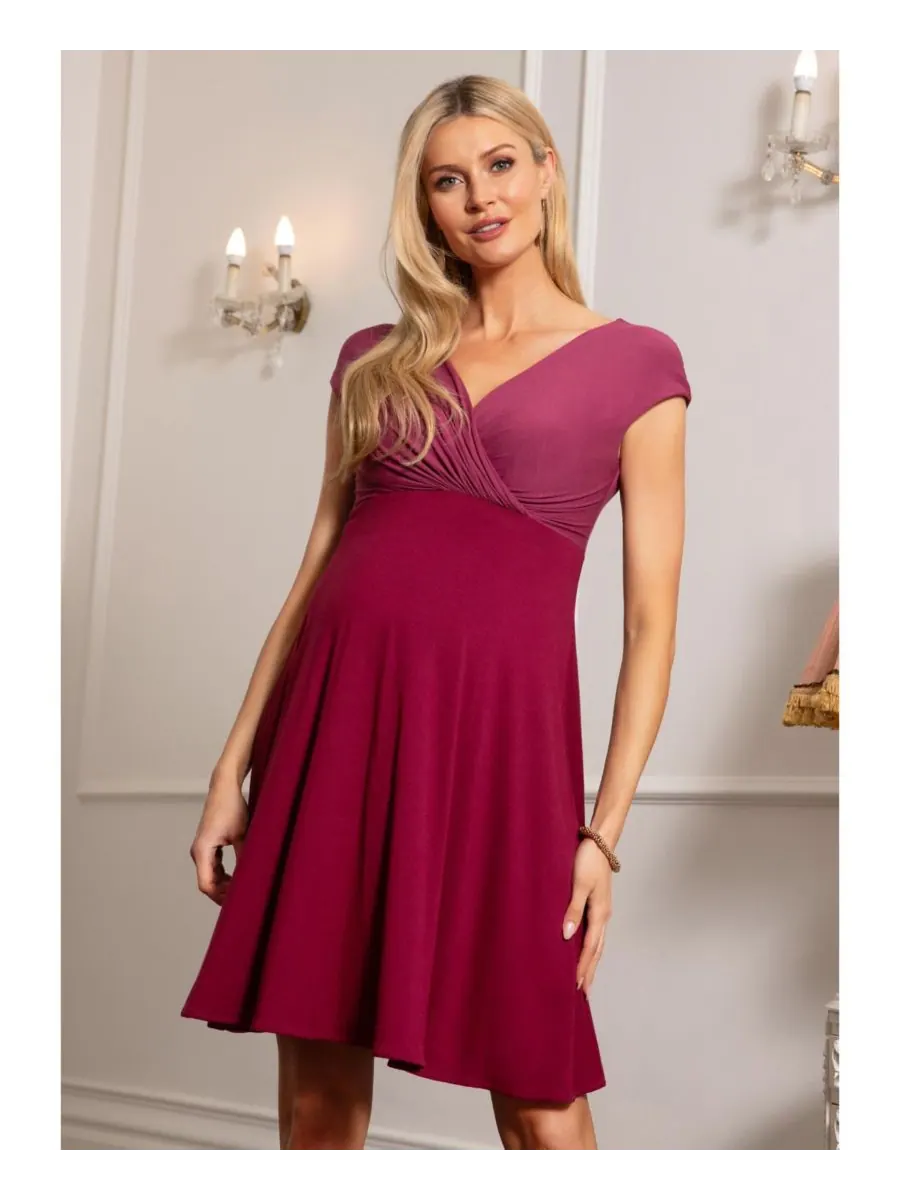 Платье для беременных Tiffany Rose Alessandra Tiffany Rose Maternity — изображение 5 из 8, красный