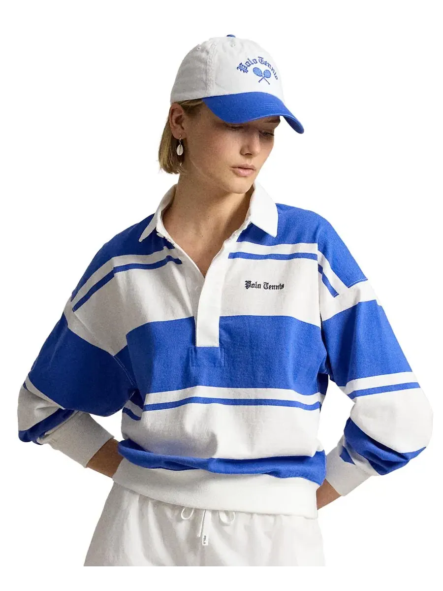 Рубашка из хлопка с воротником-поло US Open Polo Ralph Lauren