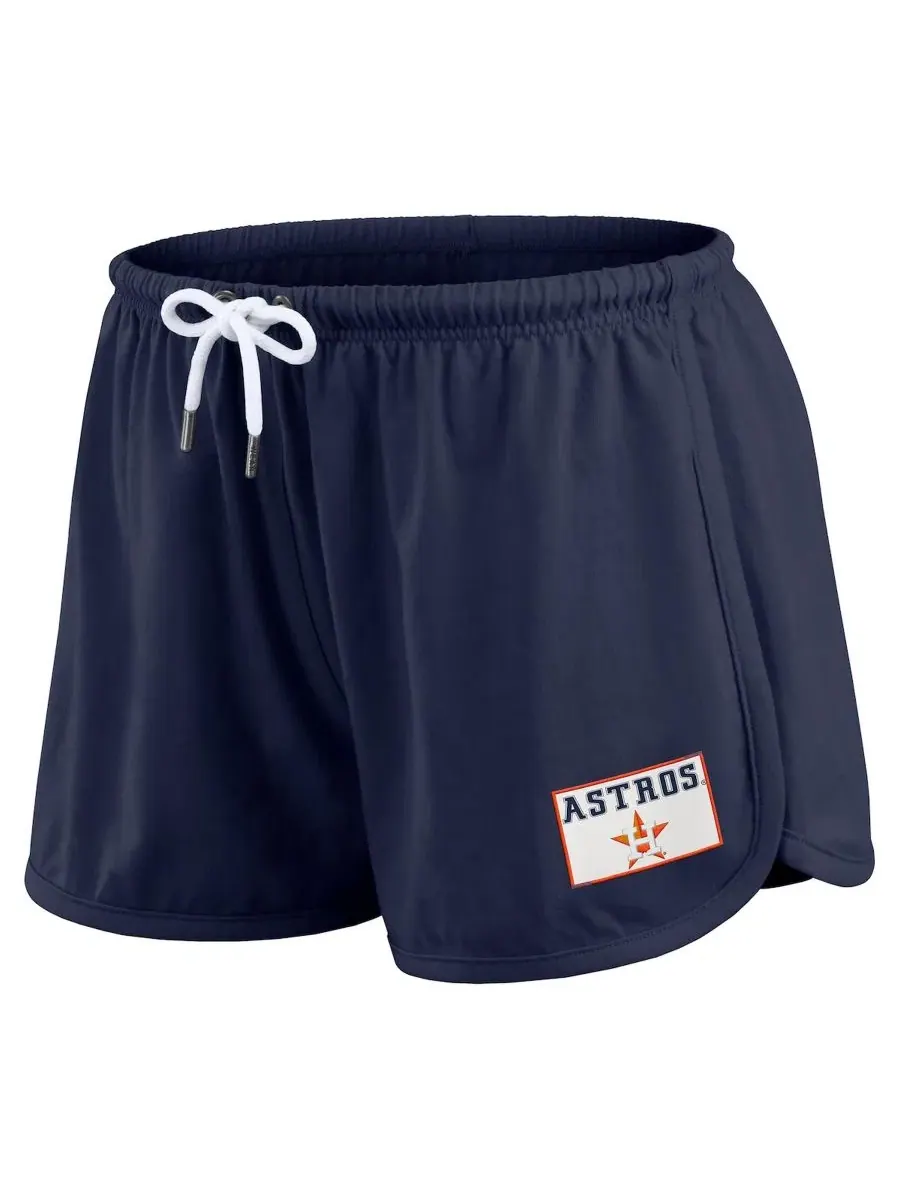 Комплект из лонгслива и шорт с принтом Houston Astros WEAR by Erin Andrews — изображение 4 из 5, темно-синий