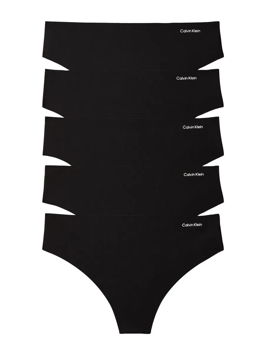 Комплект трусов-слипов 5 шт. с невидимыми краями, модель Invisibles Seamless Microfiber Mid-Rise