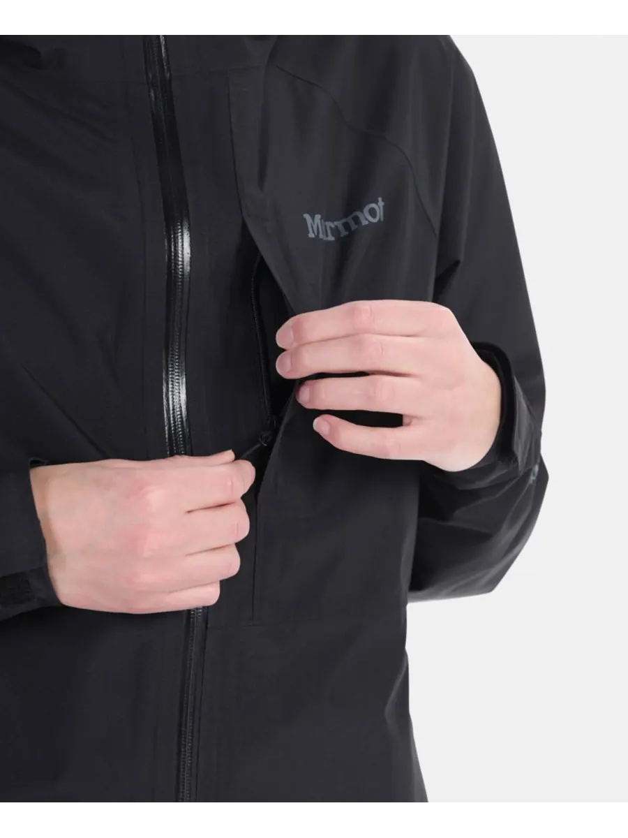 Женская куртка Waypoint GORE-TEX Marmot — изображение 6 из 8, черный