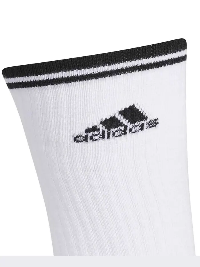 Мужской Микс 2.0 6-шт. Спортивные мягкие носки для экипажа adidas — изображение 2 из 4, белый