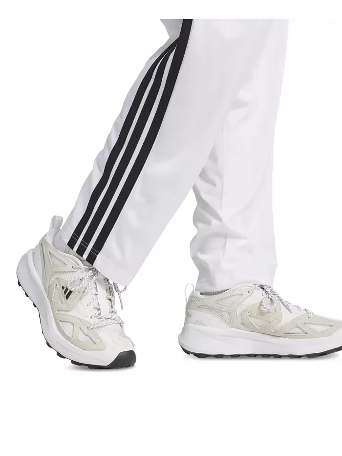 Мужские трикотажные спортивные брюки классического кроя с тремя полосками adidas — изображение 3 из 4, белый/черный