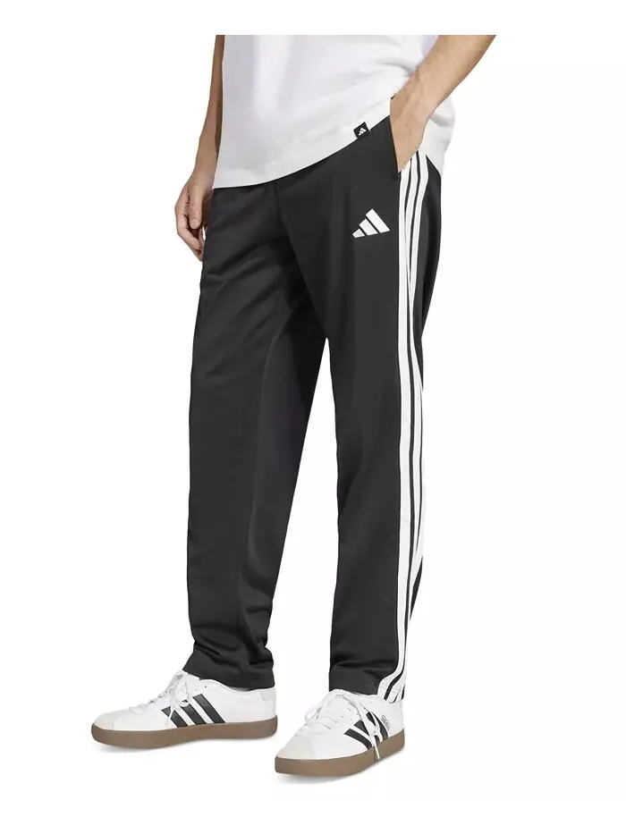 Мужские трикотажные спортивные брюки классического кроя с тремя полосками adidas