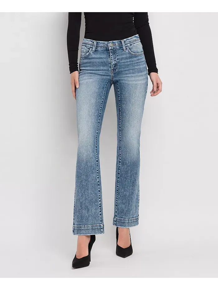 Женские джинсы Bootcut со средней посадкой Vervet