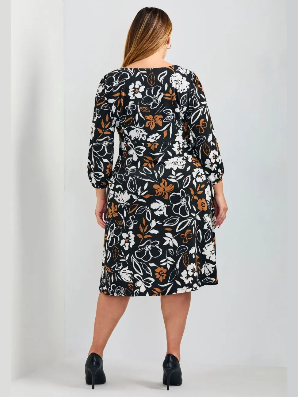 Женское платье Audrey Ity AVENUE, Neutral floral — изображение 3 из 3