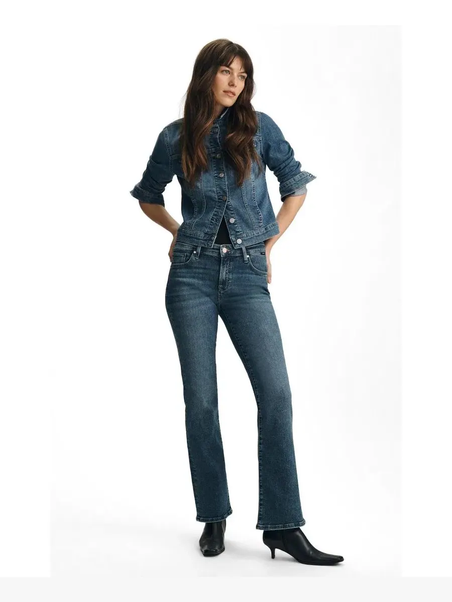 Джинсы-клеш с завышенной талией Molly Mavi Jeans