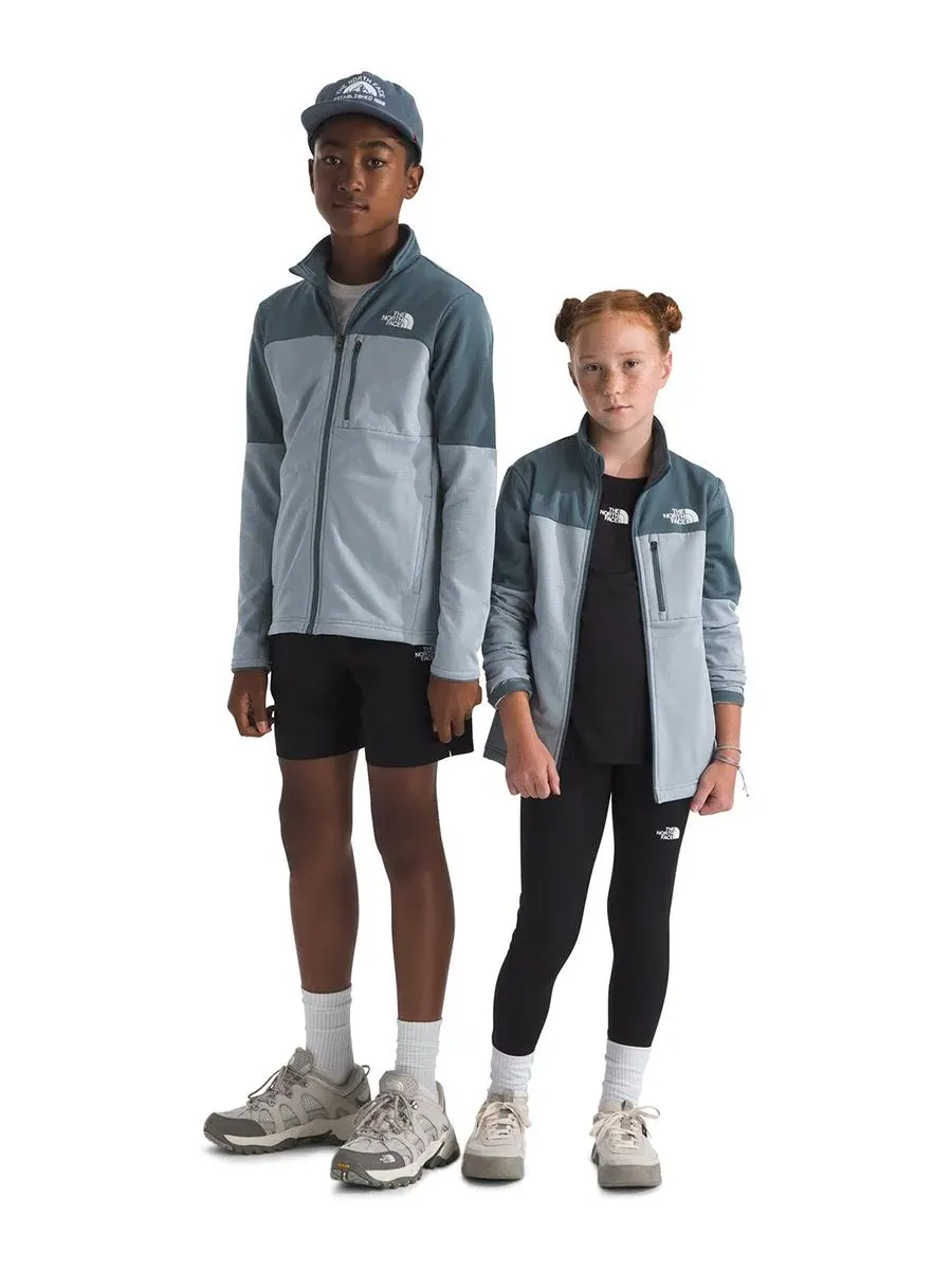 Детская куртка 7-20 лет, воротник-стойка, на молнии The North Face