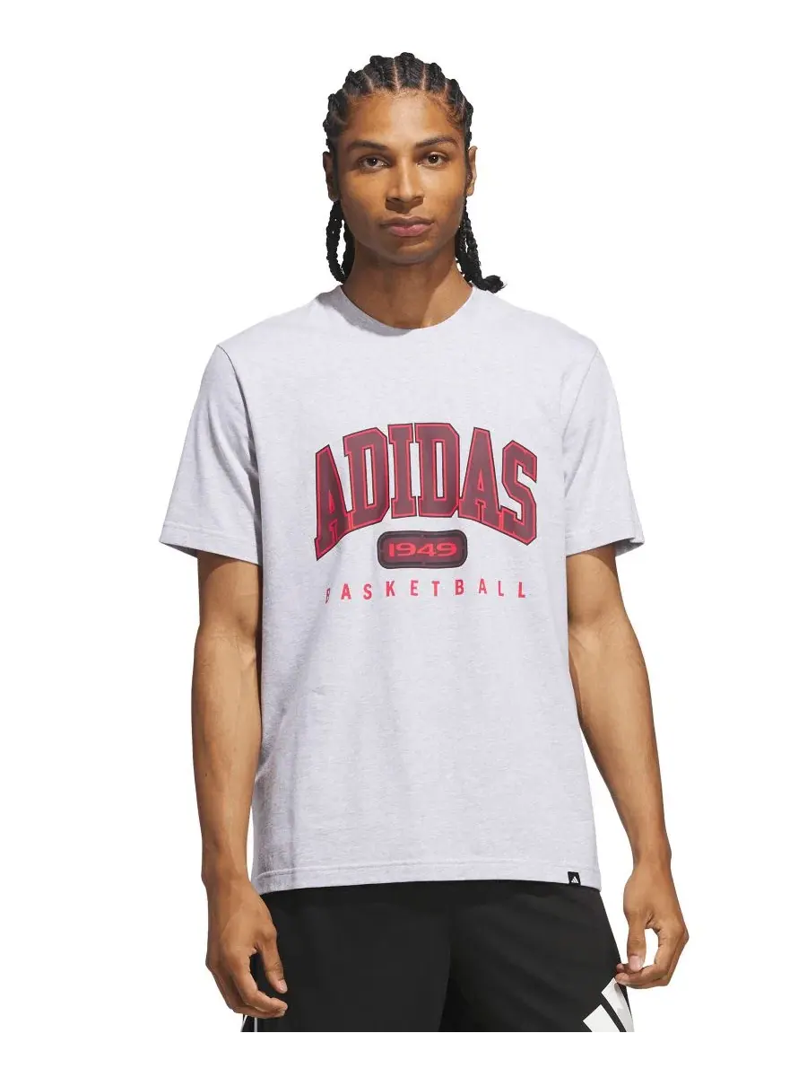 Футболка с принтом Basketball Collegiate adidas