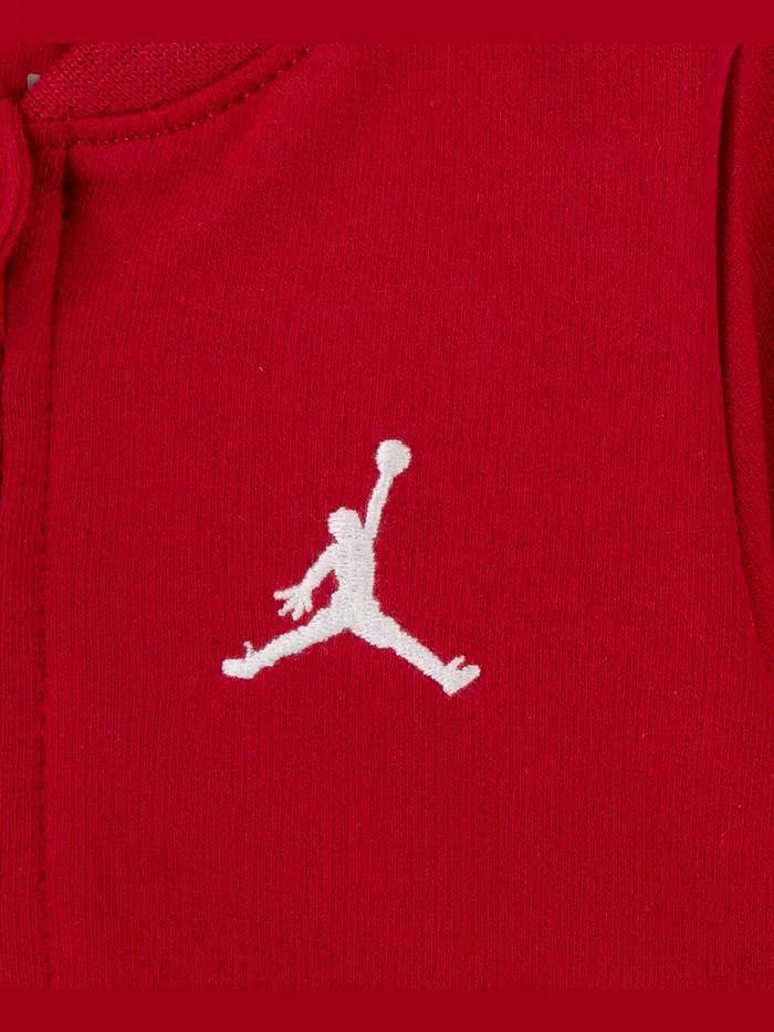 Комбинезон для мальчиков и девочек Jump Man Foots Jordan — изображение 3 из 4, красный