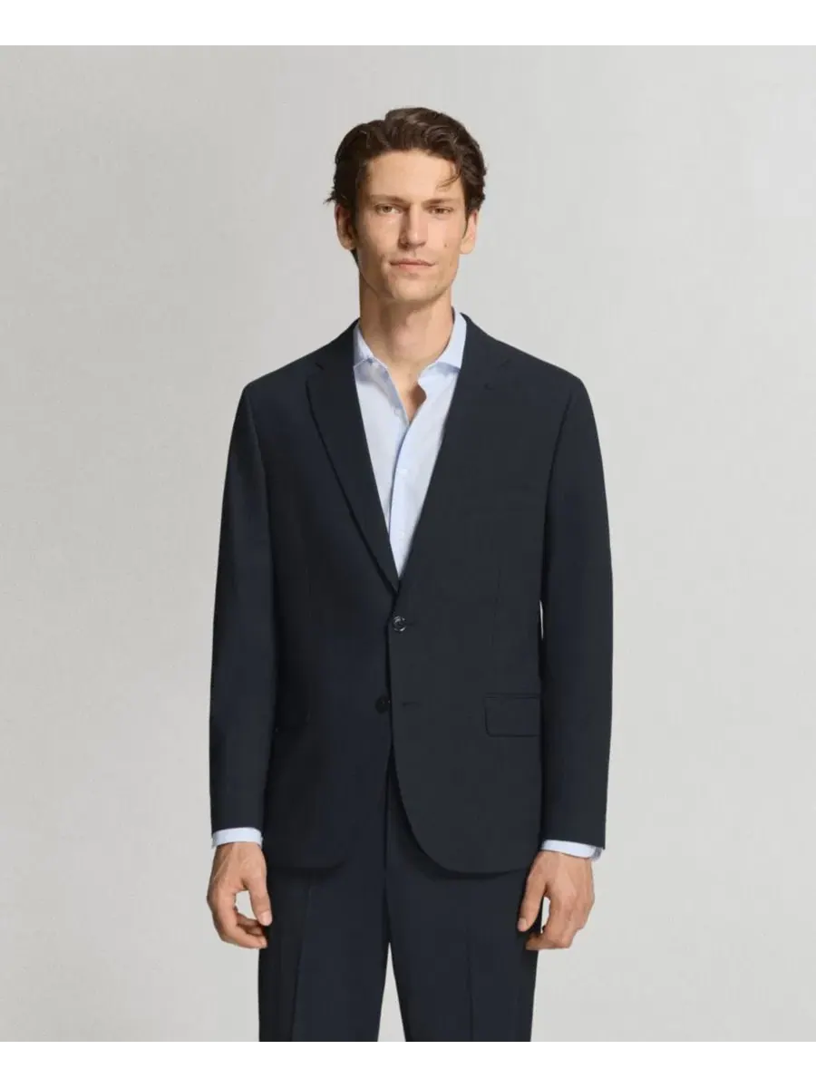 Пиджак мужской классический с лацканами, London Regular-Fit MANGO