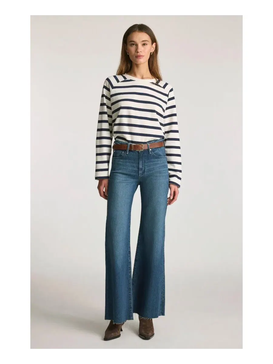 Джинсы женские, клеш, с необработанным краем, Grace Mavi Jeans — изображение 4 из 6