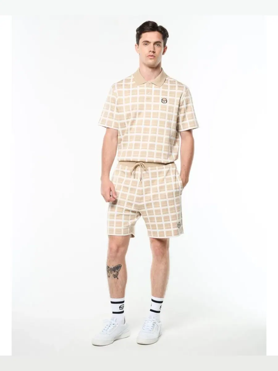 Шорты с узором в клетку Damarindo Check Sergio Tacchini