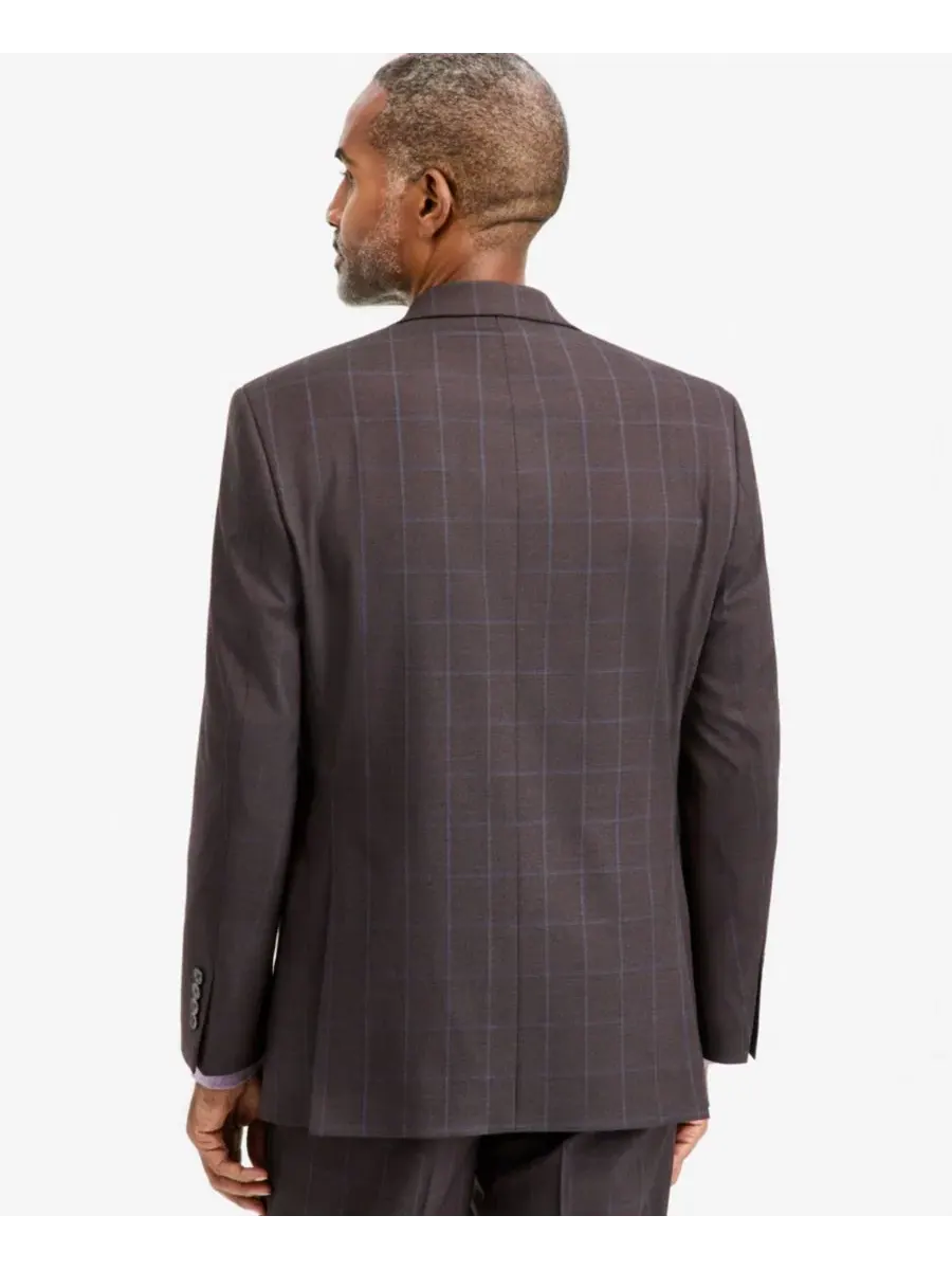 Костюм классический Brown & Blue Check Tallia — изображение 4 из 4, коричневый/синий