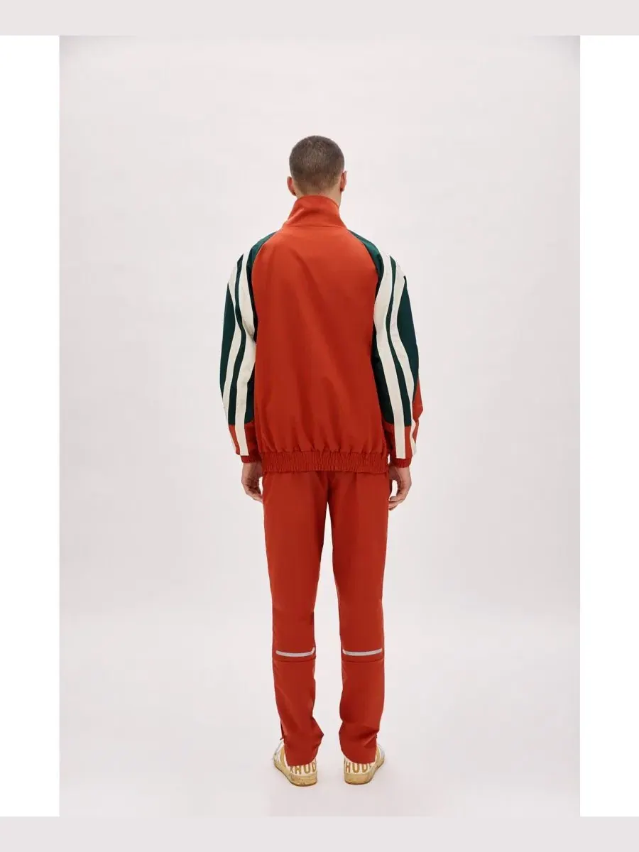 Мужская куртка-бомбер оверсайз Boomerang Track Jacket PCFG — изображение 5 из 8, красный