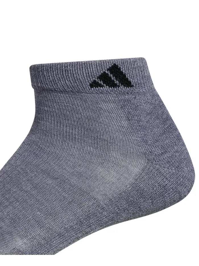 Мужские амортизирующие спортивные носки низкие (6 пар) adidas — изображение 4 из 10, серый