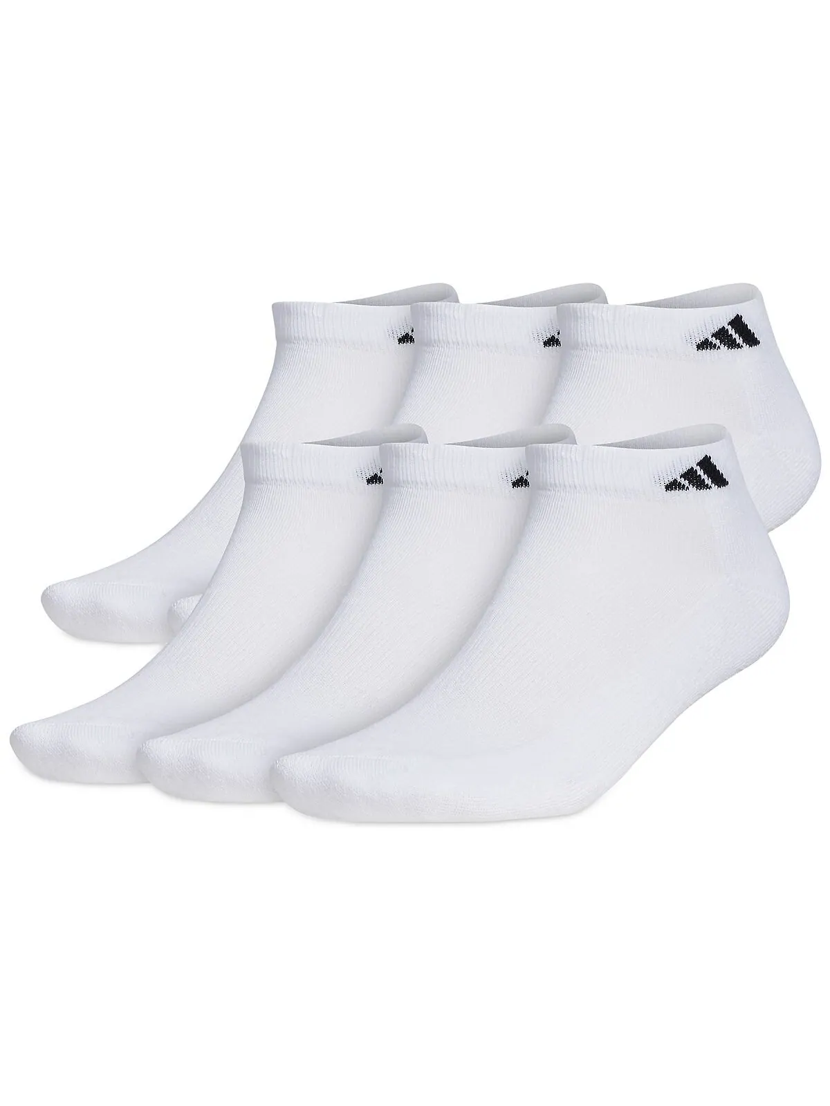 Мужские спортивные носки с мягкой подкладкой, 6 пар низких носков adidas