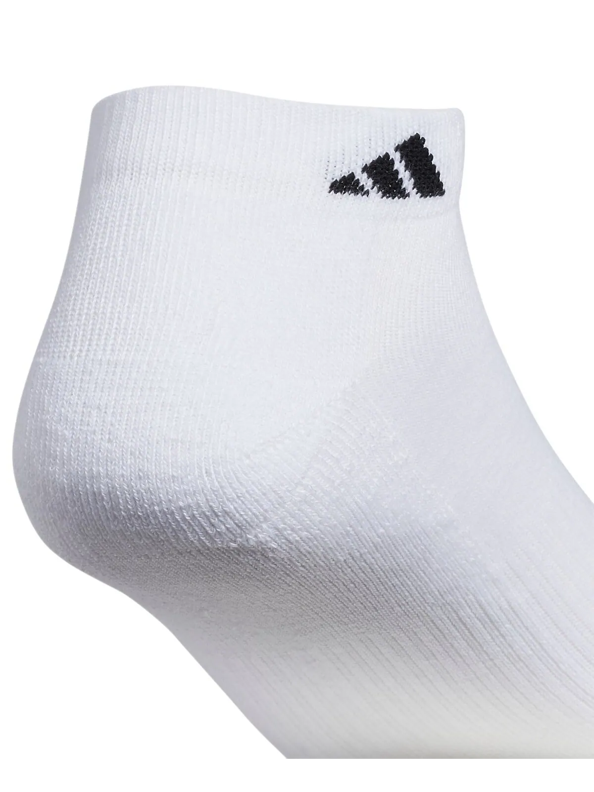 Мужские спортивные носки с мягкой подкладкой, 6 пар низких носков adidas — изображение 3 из 11, белый