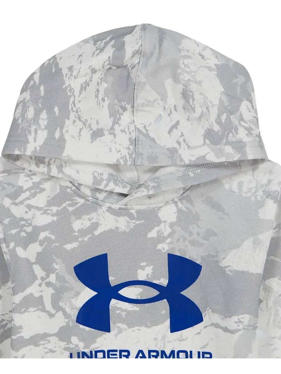 Комплект из худи и джоггеров с флисом Rival Under Armour — изображение 3 из 6, белый/серый