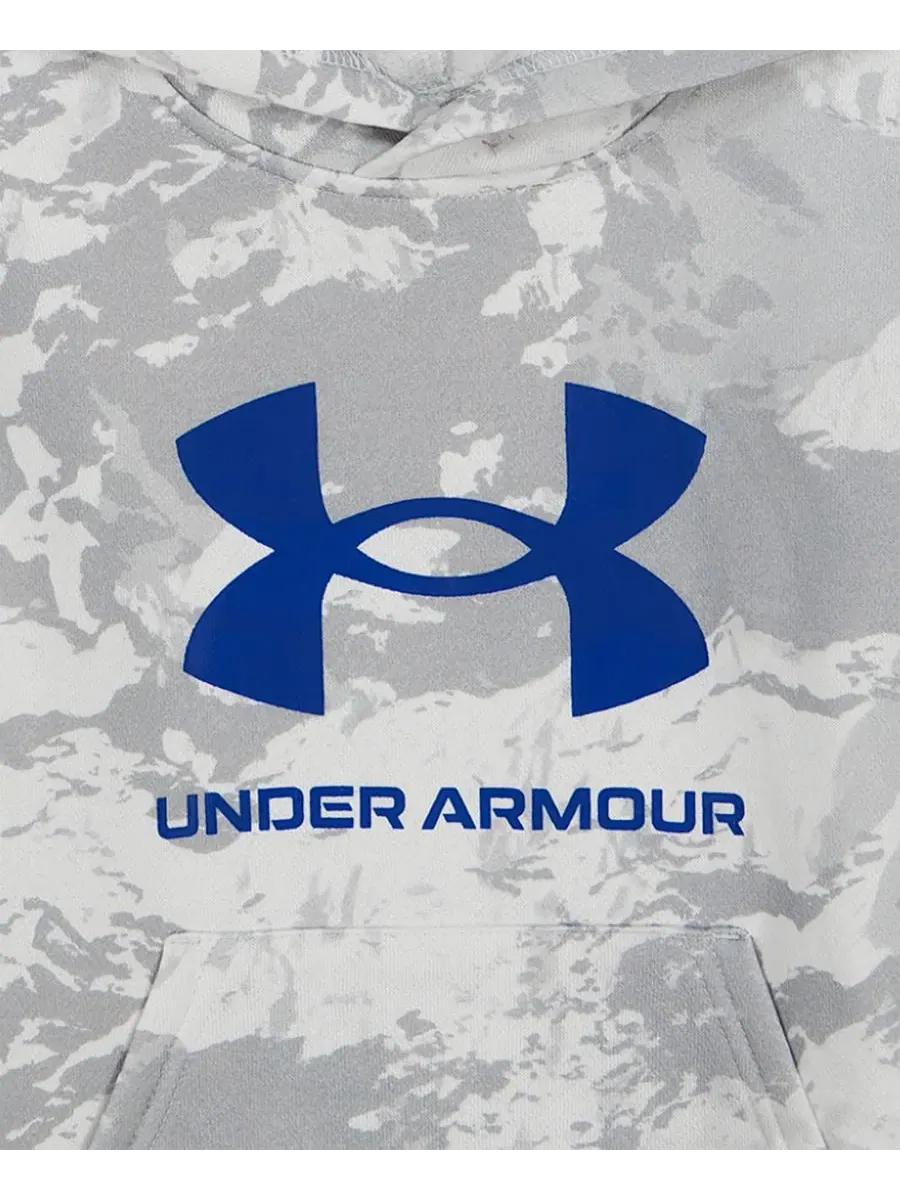 Комплект из худи и джоггеров с флисом Rival Under Armour — изображение 5 из 6, белый/серый
