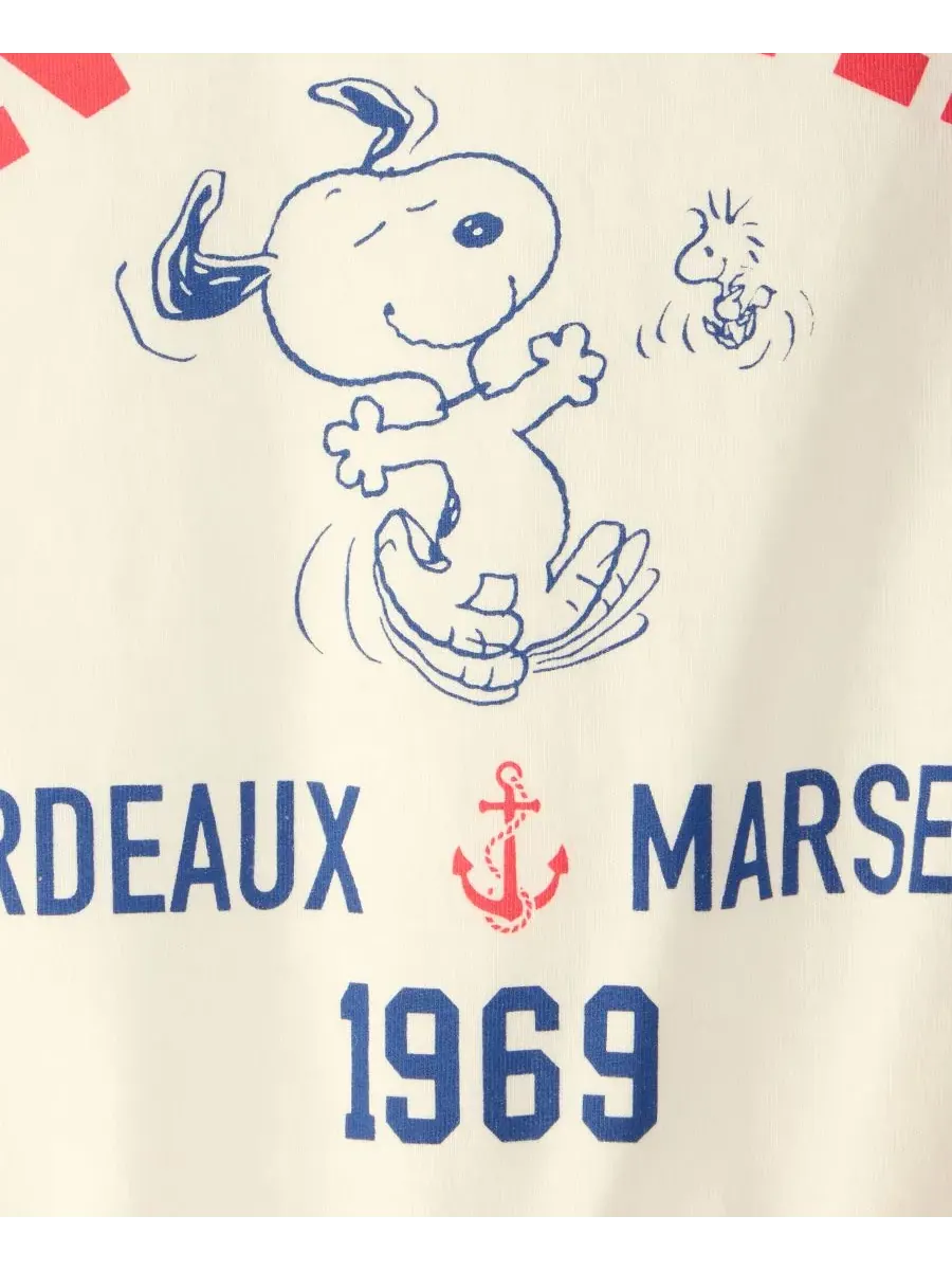 Футболка с затягивающимся низом «Peanuts Bon Voyage» для девочек 4-16 лет Grayson Threads Kids, The — изображение 3 из 3
