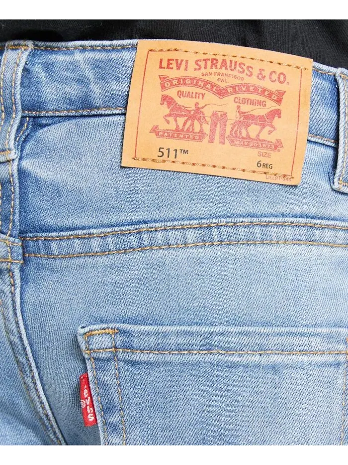 Джинсы облегающего кроя для мальчиков 511 Stretch Performance Levi's — изображение 5 из 8