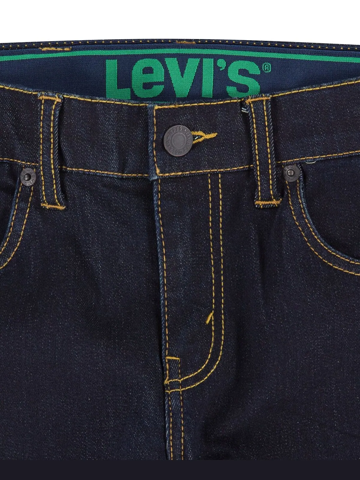 Джинсы узкого кроя Little Boys 511 Levi's — изображение 3 из 5, белый