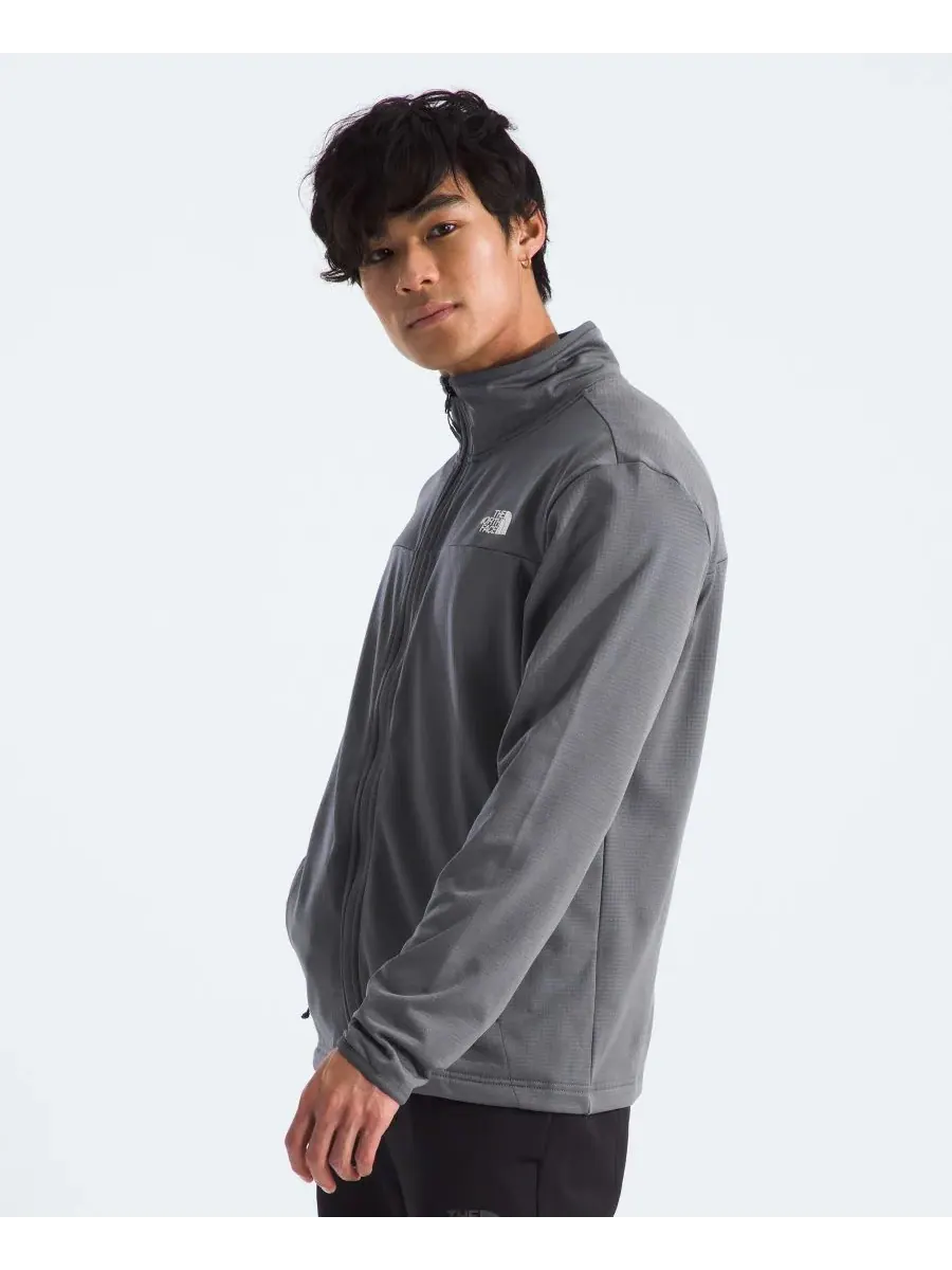 Мужская куртка Cedar Trail Grid на молнии The North Face — изображение 2 из 4, жемчужный