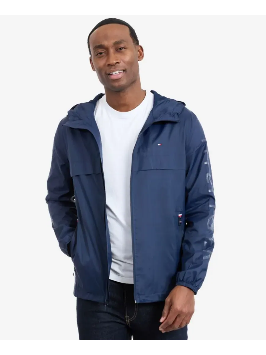 Мужская ветровка с капюшоном Tommy Hilfiger