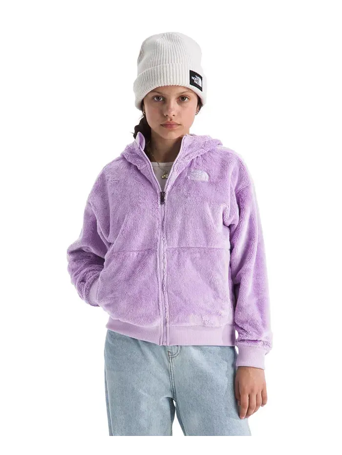 Большие девочки худи Osito с полной молнией The North Face