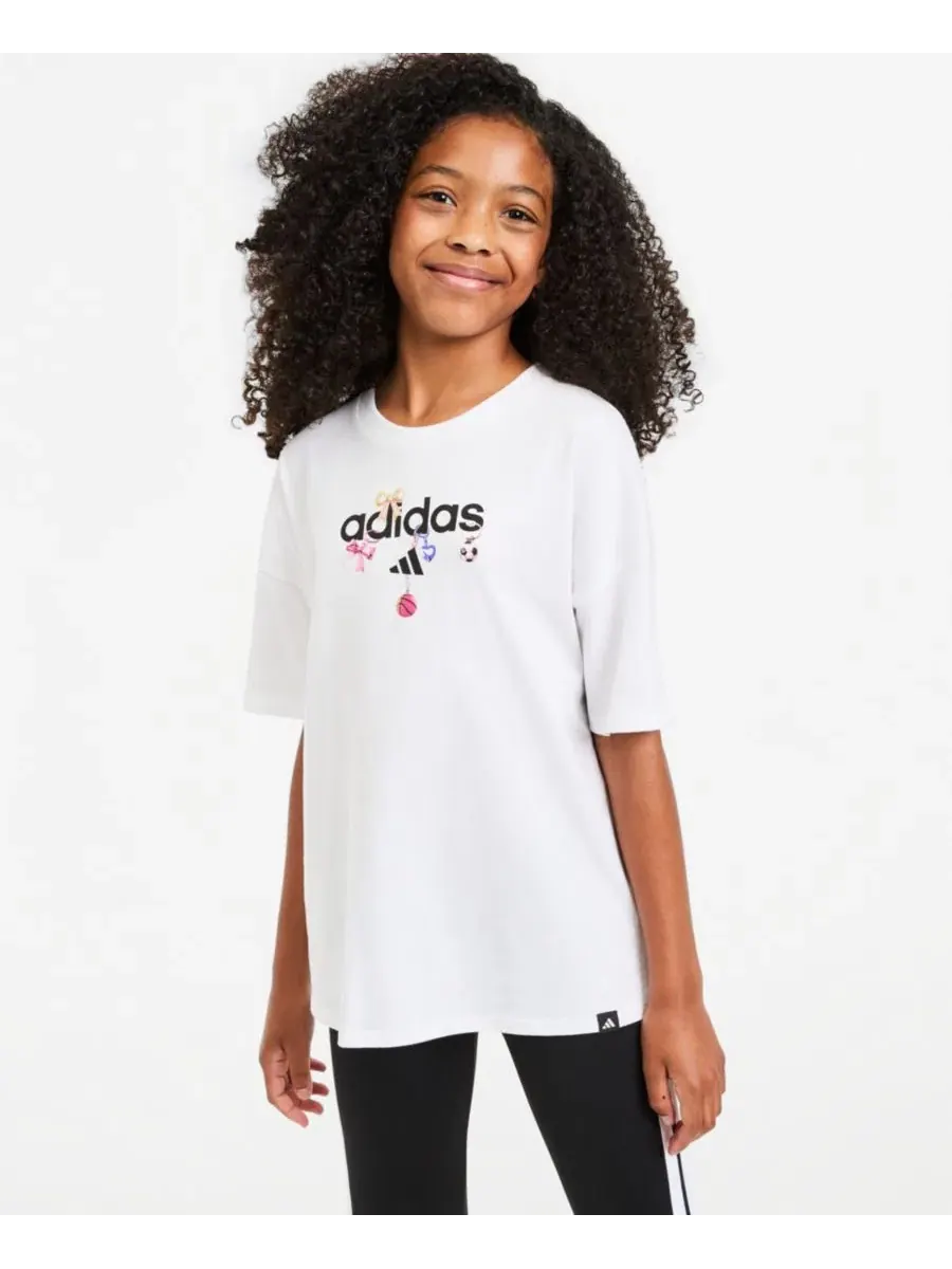 Футболка с коротким рукавом с принтом Yay Sports adidas