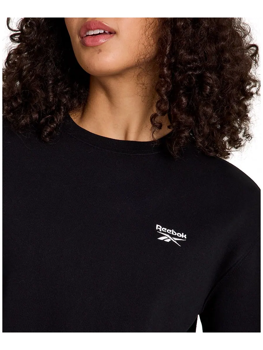 Женская футболка с круглым вырезом Reebok — изображение 3 из 5, черный