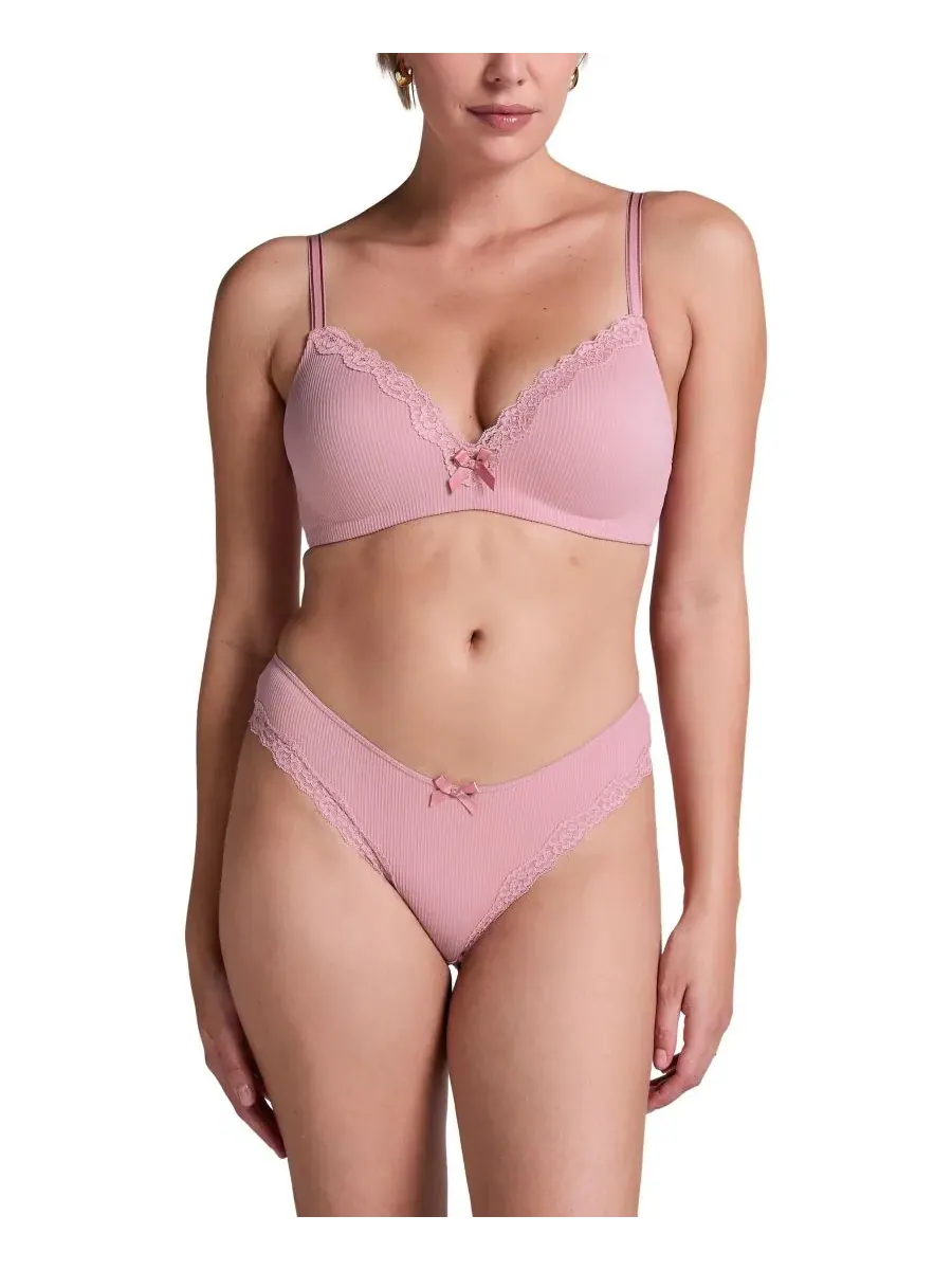 Женский бюстгальтер Lola с подкладкой и без косточек Hunkemöller, Lilas — изображение 2 из 4