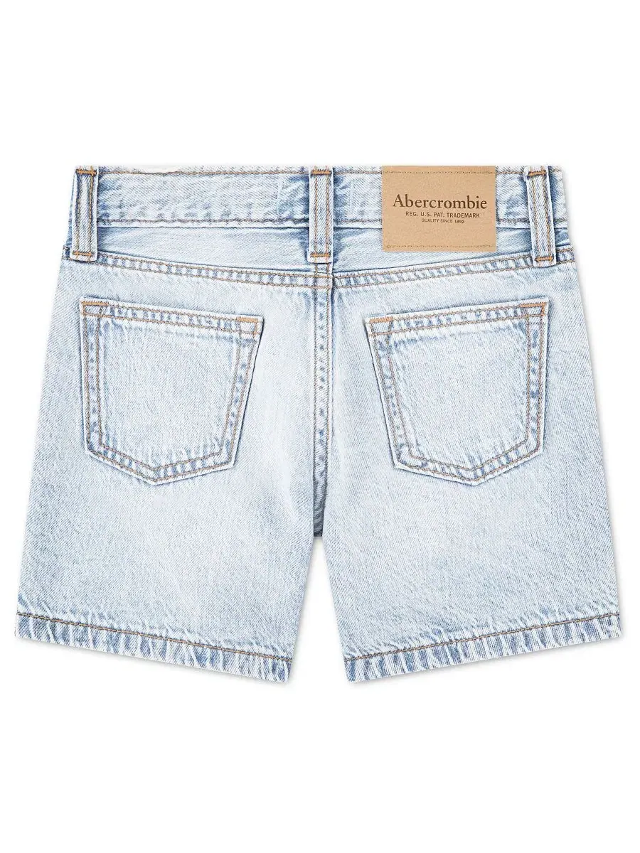 Детские джинсовые шорты для мальчиков 2T-5T Abercrombie Kids — изображение 2 из 4, синий