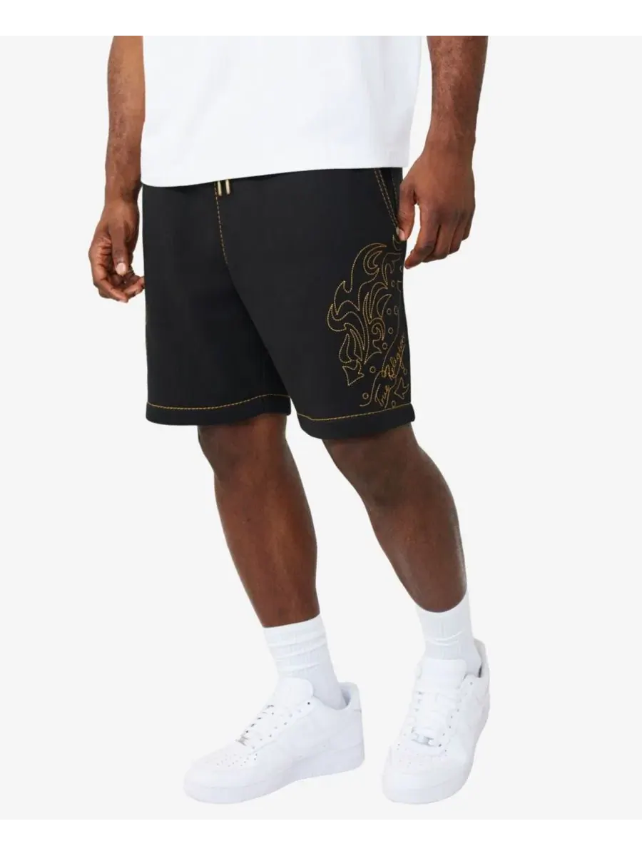 Мужские спортивные шорты Rodeo Big T True Religion — изображение 2 из 3, черный